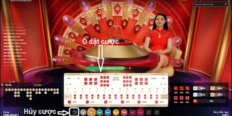 Hướng dẫn cách chơi Mega Sic Bo chi tiết