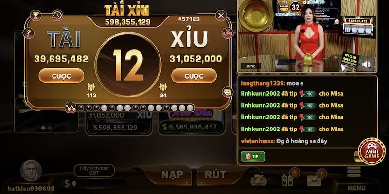 Quy định trò chơi tài xỉu Livestream
