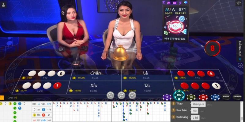Các loại cược phổ biến trong Xóc Đĩa live